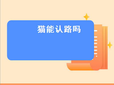 猫能认路吗（猫认路吗 丢了能不能回来）