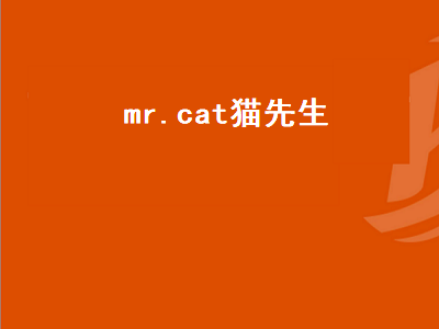 mr.cat猫先生（mrcat猫先生线路中心）