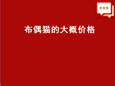 布偶猫的大概价格（布偶猫的大概价格2020）